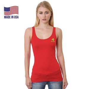 USA Made Junior Fine Jersey Tank Top