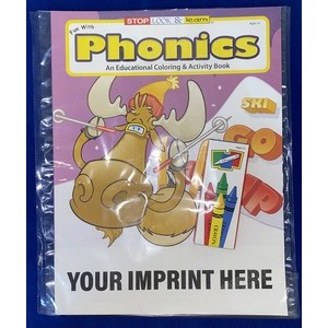 Fun with Phonics Coloring Book Fun Pack