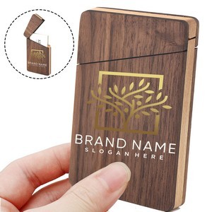 Custom Wooden Business Card Holder