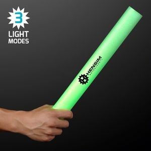 Green LED Foam Light Stick 16" Cheer Sticks