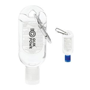 Clip-N-Go 1oz Hand Sanitizer with Mini Carabiner
