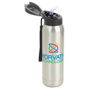 Stratford 17 oz Pop-Top Vacuum Insulated Stainless Steel Bottle