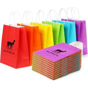 Colorful Paper Shopping Tote Bag