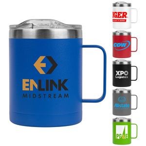 14oz. Powder Coated Campfire Mug Copper Lining