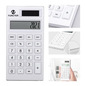 Solar Power Electronic 12 Digits Desk Calculator