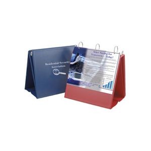 Flip-Top Easel Binder 1"Ring