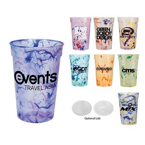 17 Oz. Confetti Stadium Cup (Spot Color)