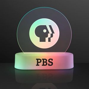 Customizable Acrylic Light LED Table Decoration - Domestic Print