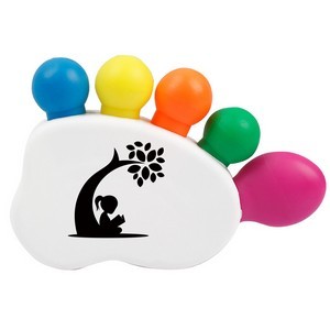 Cartoon Toes Shape Highlighter