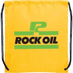 Oriole Polyester Drawstring Bag