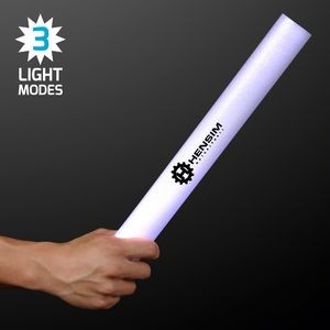 White LED Foam Sticks 16" Cheer Sticks