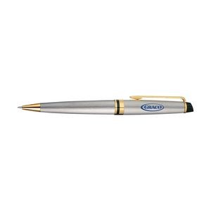 Waterman Expert Ballpoint - Stainless Steel - Gold Trim