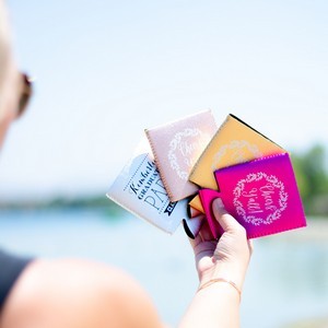 Metallic Neoprene Can Cooler