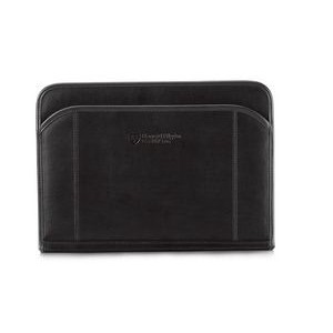 Global Leather Padfolio - Black